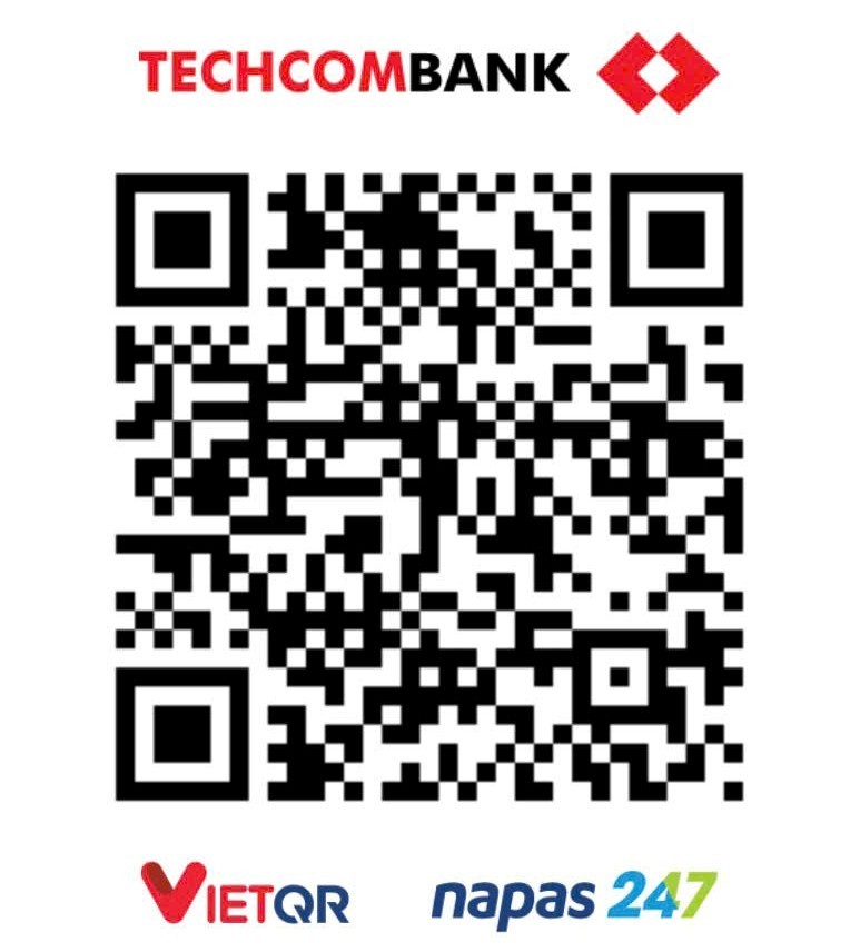 QR Code donate Techcombank